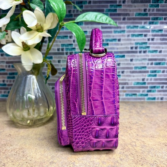 NWT Brahmin Tori Dewberry purple purse - Picture 5 of 7